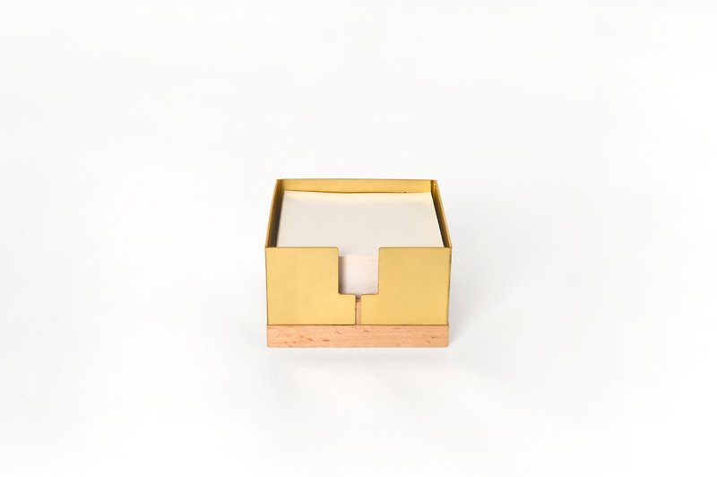 Great auspicious day HAO life_Jinji Chunsheng paper box/storage box - Storage - Copper & Brass Gold