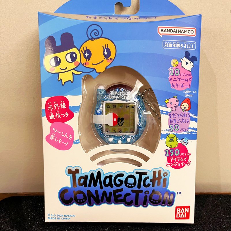 電子雞 七成新 Tamagotchi Connection 紅外線連線版 塔麻 - 科技小物 - 塑膠 藍色