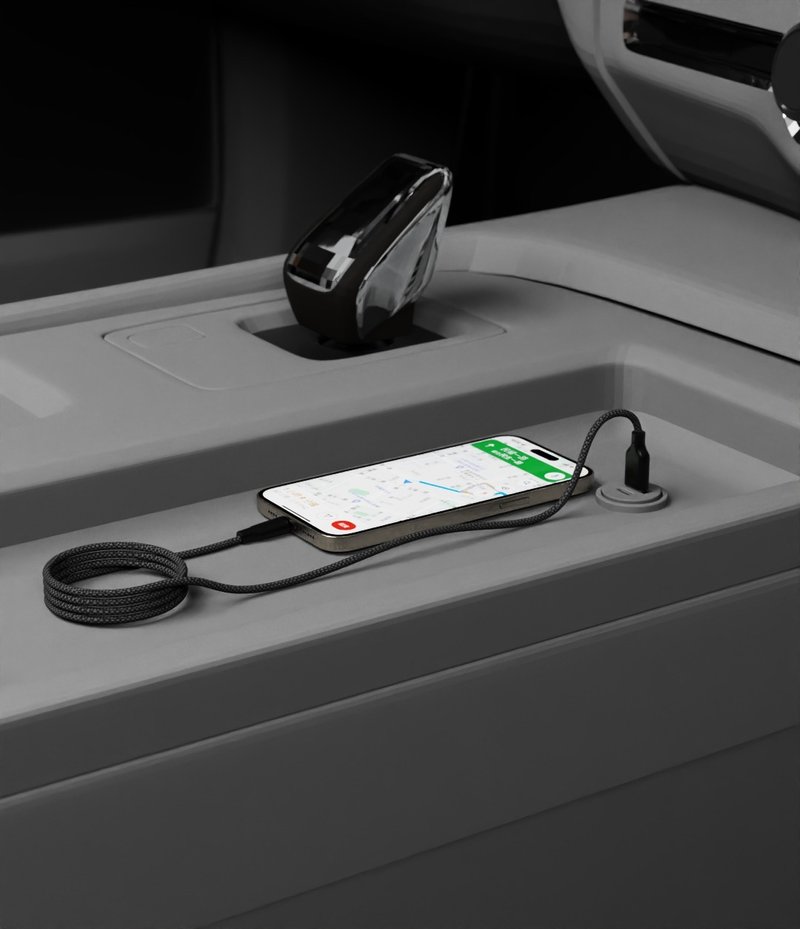Allite EASY CABLE 磁吸收納編織快充線 | USB-A to USB-C - 行動電源/充電線 - 其他材質 黑色
