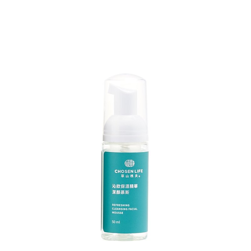 Caoshan Woodman [Choose me for oily skin/increasing bottle] Qinxin Moisturizing Essence Cleansing Mousse 150ml - ผลิตภัณฑ์ทำความสะอาดหน้า - วัสดุอื่นๆ 