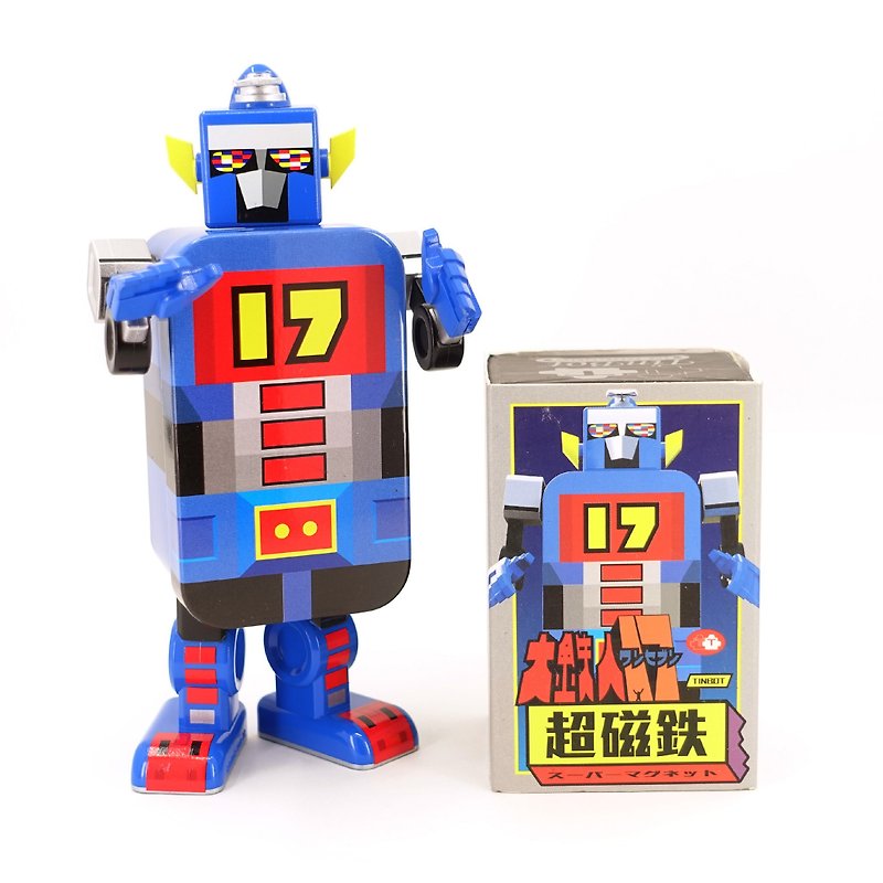 Daitetsujin 17 TinBot - ตุ๊กตา - โลหะ สีน้ำเงิน