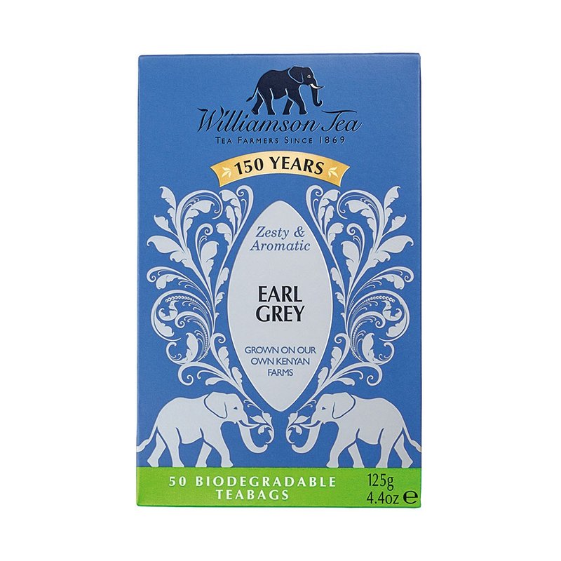 英國【茶包系列】伯爵紅茶125g_2.5g/包 - 茶葉/茶包/水果茶 - 濃縮/萃取物 藍色