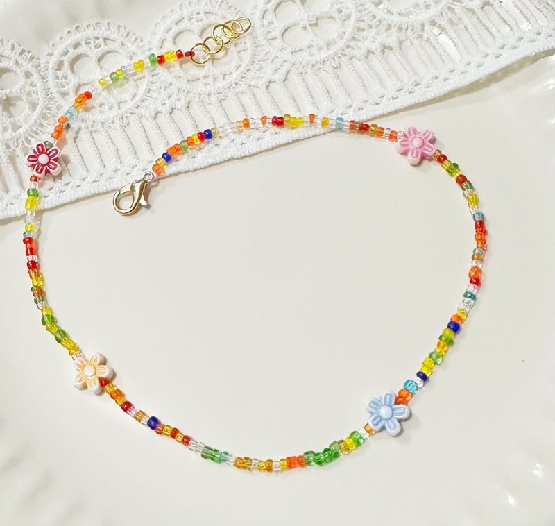 DIY Bead Necklace - Necklaces - Other Materials Multicolor