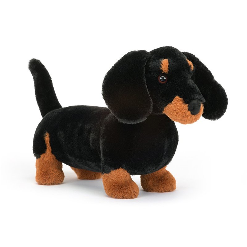 Freddie Sausage Dog 臘腸狗 - 公仔/玩偶 - 聚酯纖維 黑色