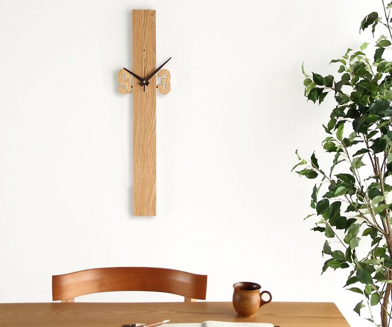 Asahikawa Craft Kobo Arms Wall Clock - Clocks - Wood 