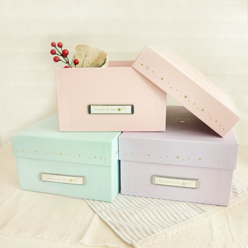 TO MY STAR / 鐵片禮物盒-3號 (4色) SBS-87 | 收納 包裝 禮物 - 禮物盒/包裝盒 - 紙 