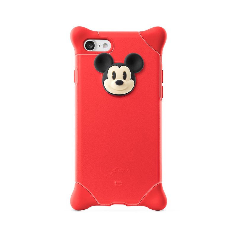 Bone / iPhone SE2 / 8 / 7 泡泡保護套 - 米奇 - 手機殼/手機套 - 矽膠 紅色