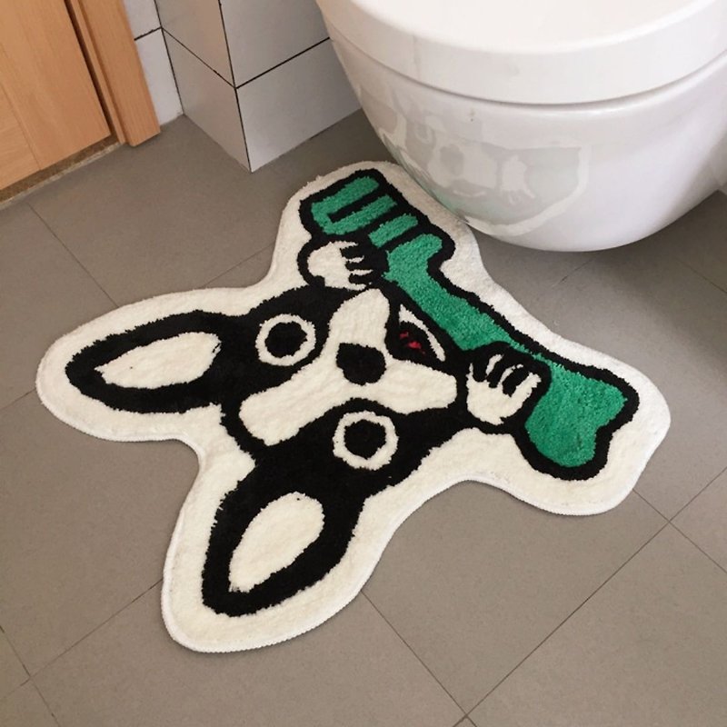 Japanese fadou bathroom absorbent floor mat - Rugs & Floor Mats - Other Materials 