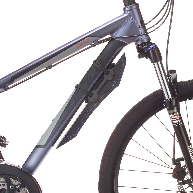 AIS / Fマウンテンバイク「ボタンフェンダー」 - 自転車・サイクリング - プラスチック ブラック