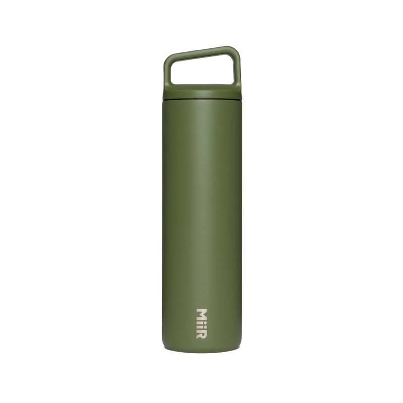 【New Color】MiiR Vacuum-Insulated Wide Mouth Bottle 20oz/591ml Evergreen - Vacuum Flasks - Stainless Steel Green