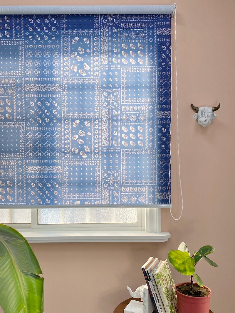 Oyster Kam Yuen Hing authorized printed roller blinds - Doorway Curtains & Door Signs - Eco-Friendly Materials 
