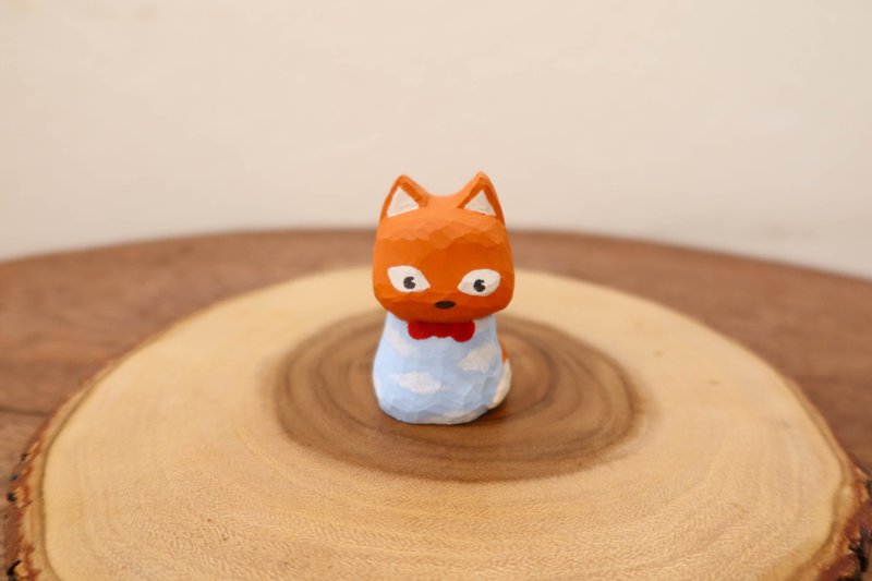 Orang cat in the Sky - 公仔/玩偶 - 木頭 