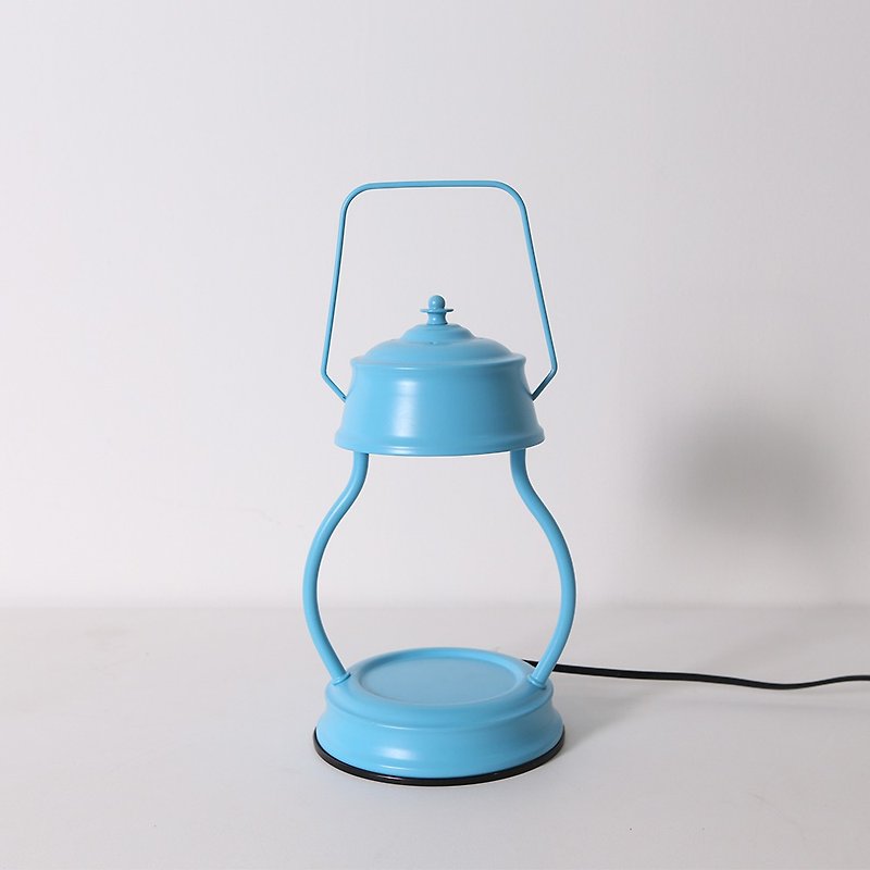 EPOCHSIA x PRAY Candle Lamp- Santorini - เทียน/เชิงเทียน - โลหะ สีน้ำเงิน