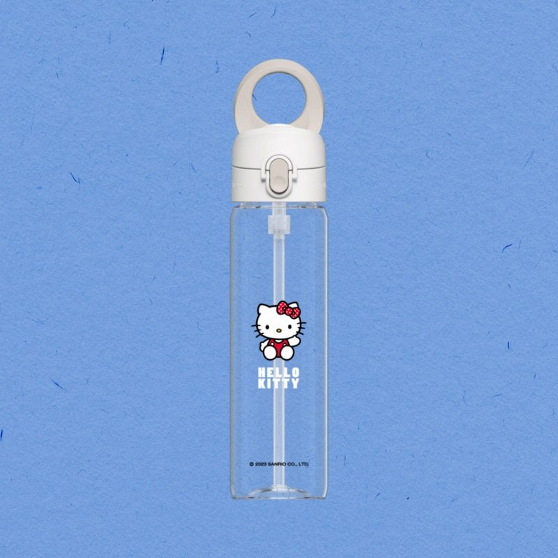 AquaStand Magnetic Water Bottle Tritan 800ml (with straw) | I'm Hello Kitty! - Phone Stands & Dust Plugs - Plastic Multicolor