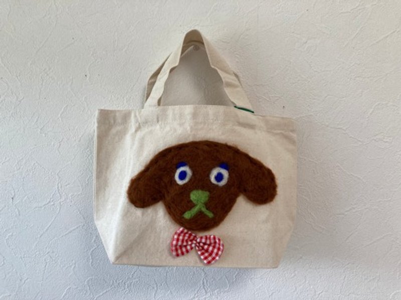 犬のバッグ - 手提包/手提袋 - 羊毛 