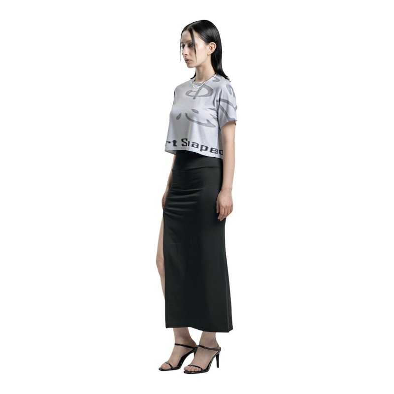 SIDE SLIT SKIRT - 裙子/長裙 - 棉．麻 