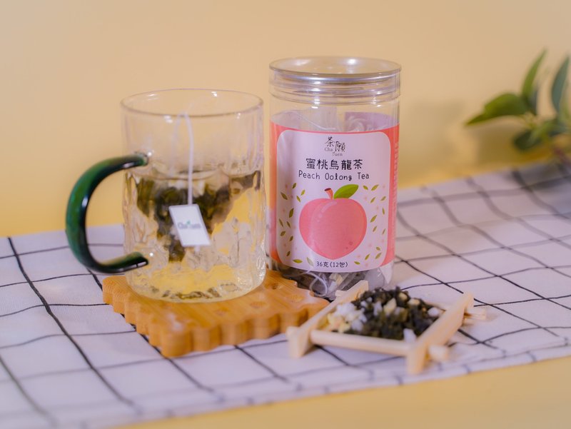 茶願 - 蜜桃烏龍茶 (12包裝) 消食解膩 養顏潤膚 - 茶葉/茶包/水果茶 - 其他材質 