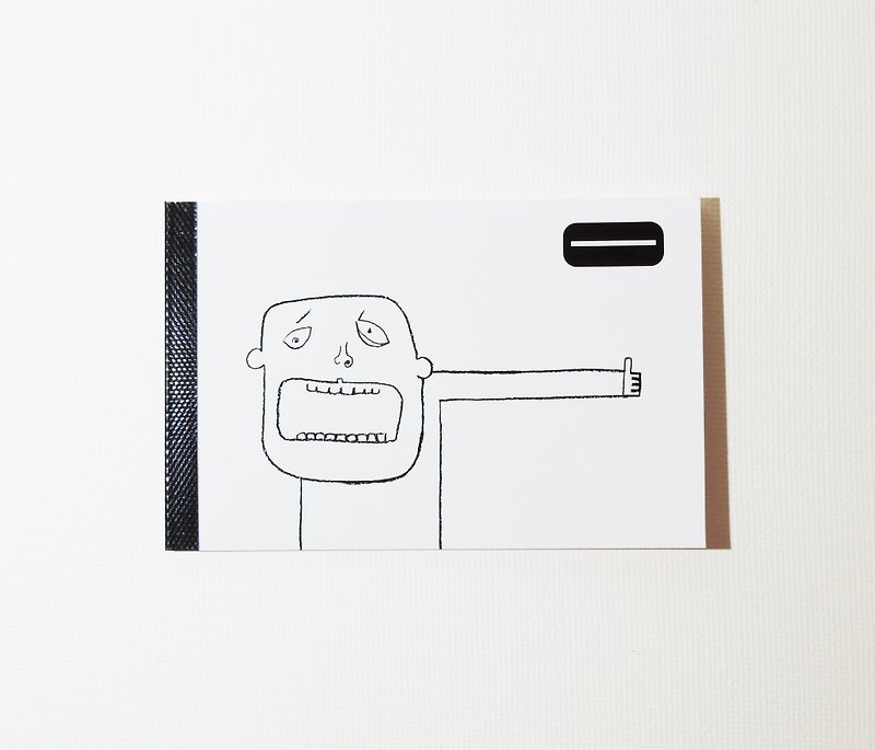 Tear-off notebook/sketchbook: Thumbs up to tough life - Notebooks & Journals - Paper White