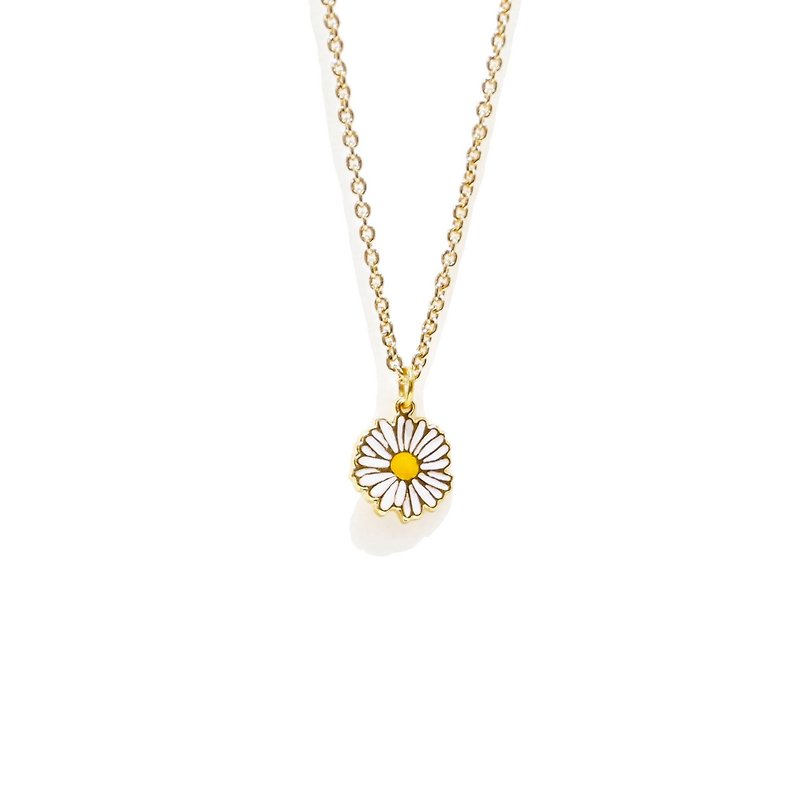 Daisy Necklace - Necklaces - Precious Metals White