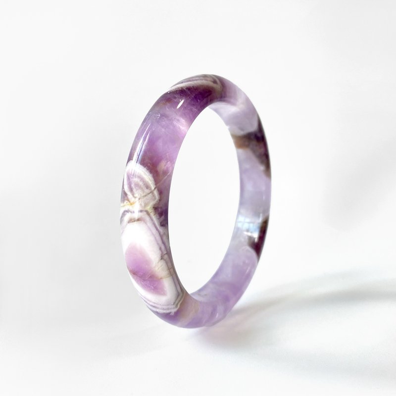 Limited offer 12% off | Fantasy amethyst bracelet (high ice, translucent and full of green) - Bracelets - Crystal 