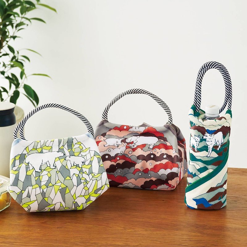 【L'AMI PLUS】Portable Magic Insulation Tissue Cloth - Hokkaido Asahiyama Zoo co-branded model - Handbags & Totes - Polyester 