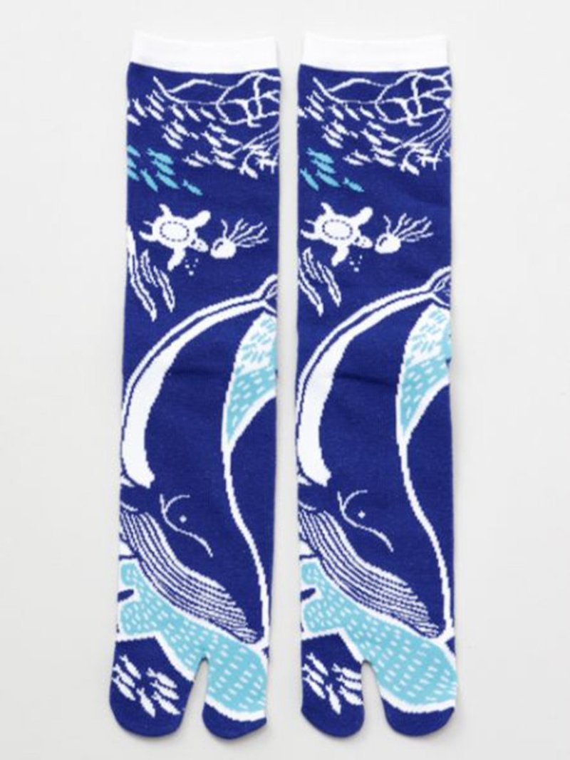 New pre-ordered sea original whale two finger socks pouch 7JKP9123 - Socks - Other Materials Blue