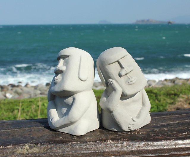 ちゃんモアイ！ セメントモアイ - モアイを考える - ショップ Nicon 人形・フィギュア