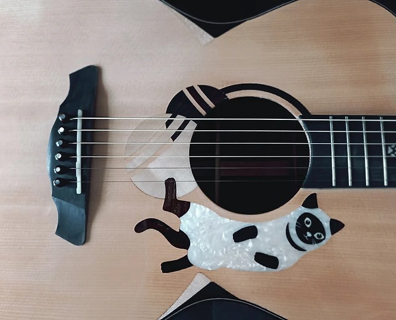 台灣品牌 暹羅貓 38寸面單板旅行木吉他 - 吉他/樂器 - 木頭 咖啡色