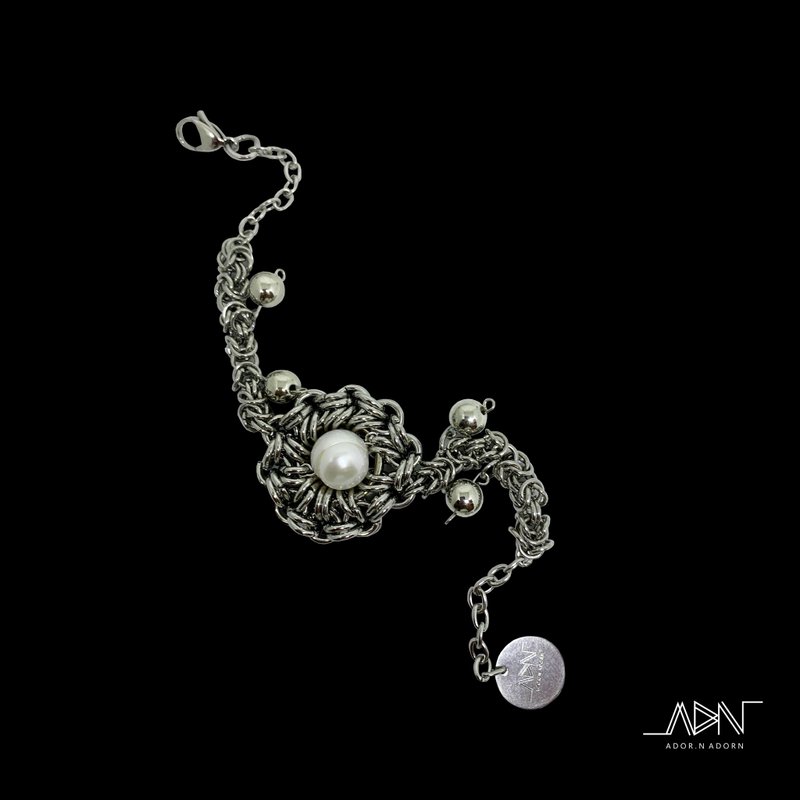 Bracelet Ma Lai - 手鍊/手環 - 不鏽鋼 銀色