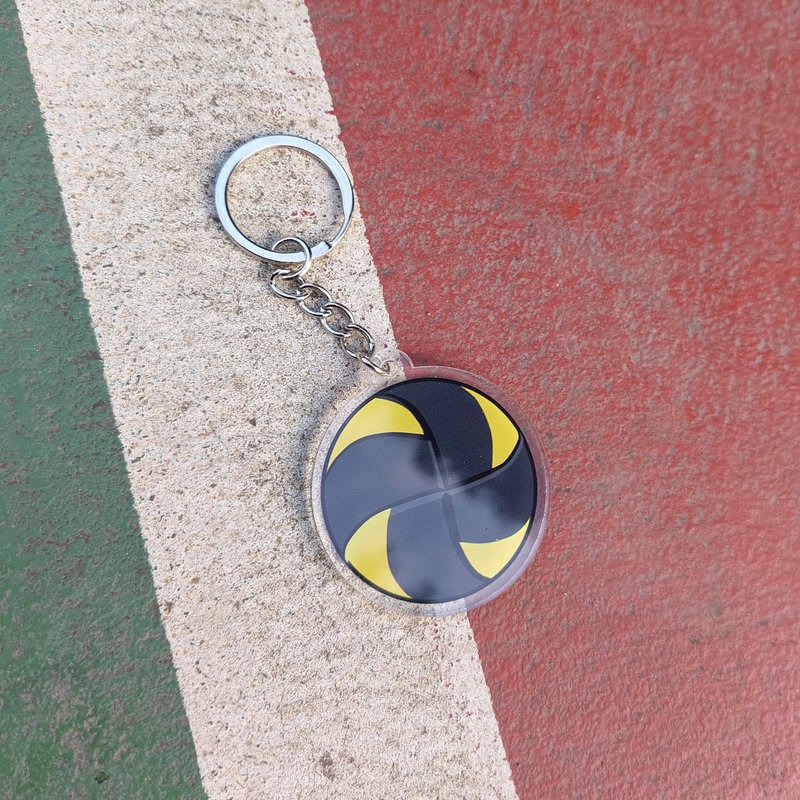 Dodgeball Key Ring Keychain Peripheral Charm. sports gift - อื่นๆ - อะคริลิค หลากหลายสี