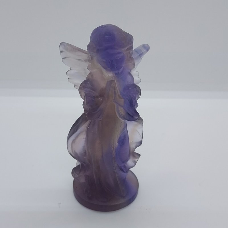 螢石天使 - 舒緩緊張情緒 去除負能量 - 擺飾/家飾品 - 水晶 