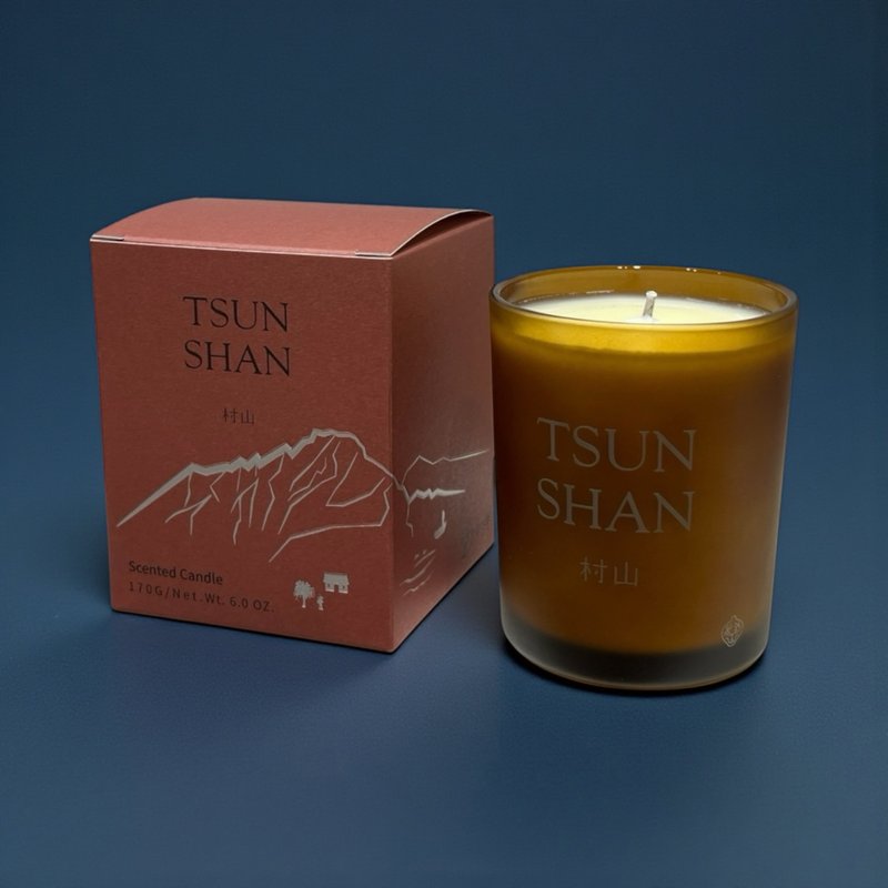 橙霞映日 手作精油香氛蠟燭 \ 果香調 \ 聞心澄息系列 - 香氛/精油/擴香 - 精油 咖啡色