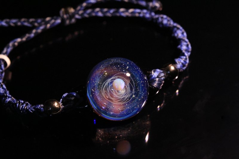 SPACE GLASS Bracelet - สร้อยข้อมือ - แก้ว สีน้ำเงิน