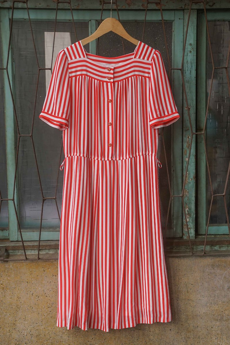 Innocence Department Store Vintage Vintage Dress Milk Candy American Dress - One Piece Dresses - Other Materials Red