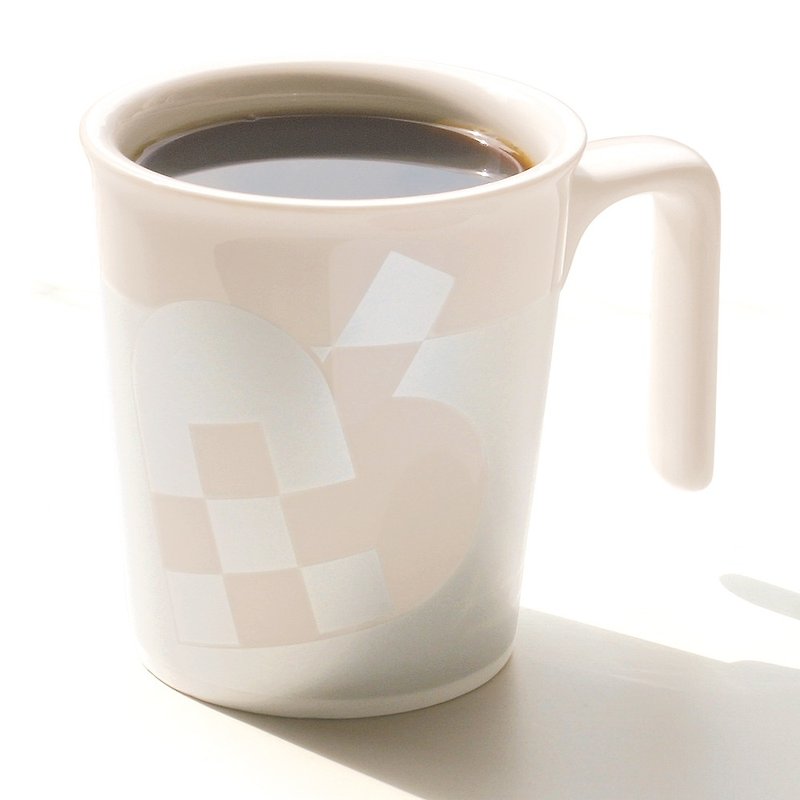 雪之心親親馬克杯  -P+L限定杯無蓋(台灣製可微波烤箱SGS檢驗) - 咖啡杯 - 瓷 銀色