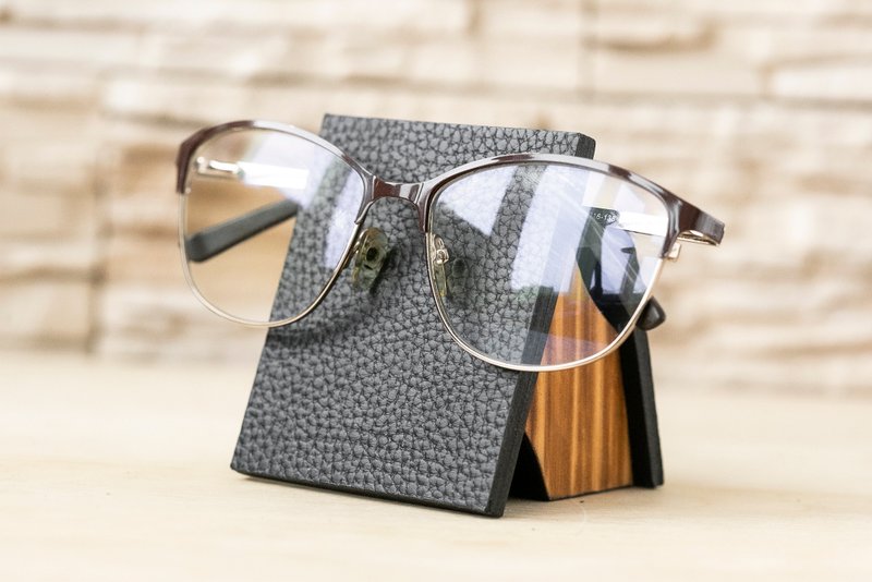 Stand for Glasses | Stand for Eyeglasses | Glasses Organizer | Eyeglasses Holder - 眼鏡盒/眼鏡布 - 真皮 