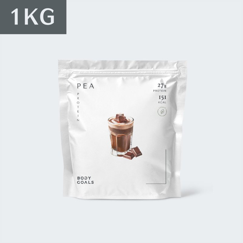 【Body Goals】全素多效豌豆蛋白飲 PRO 1KG - 大包裝 - 養生/保健食品/飲品 - 濃縮/萃取物 