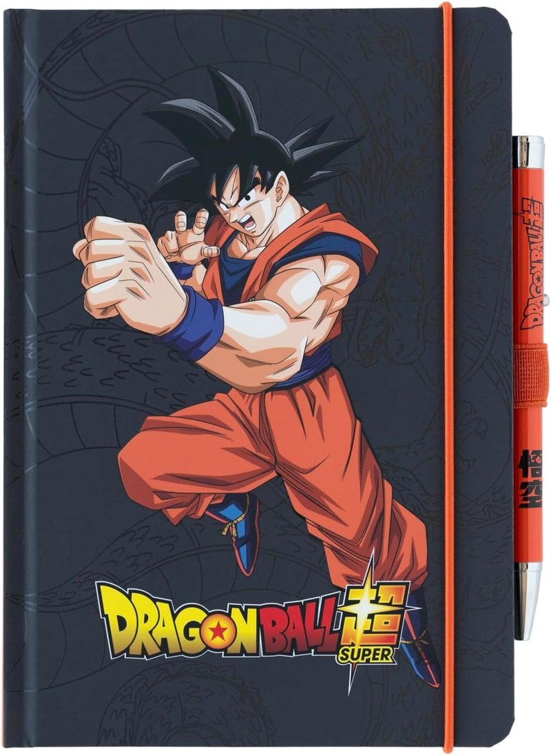 【Dragon Ball】悟空A5筆記本 ( 附投射筆 ) - 筆記本/手帳 - 紙 多色