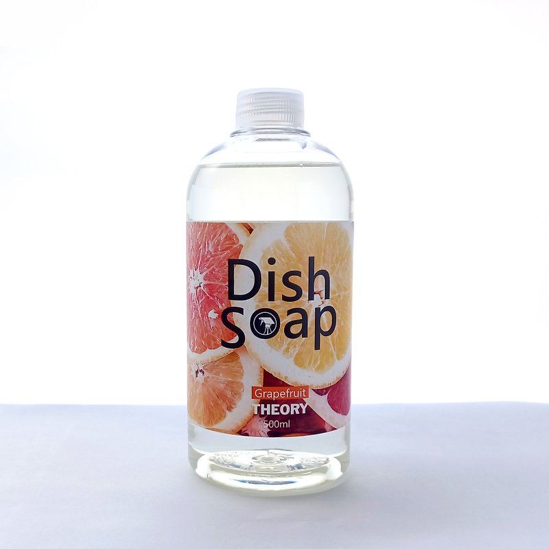 Grapefruit Foaming Dishwashing Liquid Refill Bottle (6 Bottles/Set) Refill Bottle - Eco-friendly Concept (No Sprinkler) - Dish Detergent - Concentrate & Extracts 