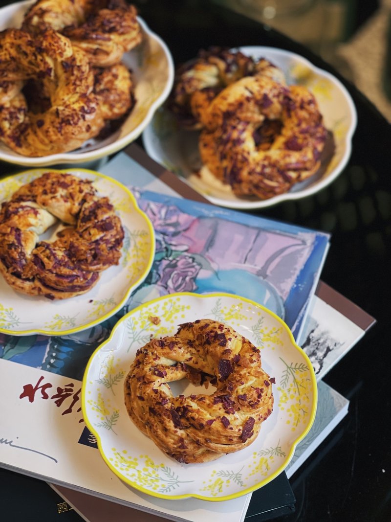 英式司康/scone | 金黃地瓜花捲、有機南瓜籽花捲 - 蛋糕/甜點 - 新鮮食材 