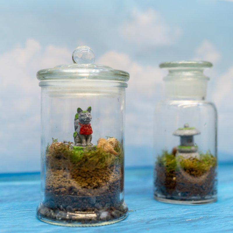 扭蛋的苔蘚冒險島--中型島 - 花藝/盆栽/植栽 - 植物．花 綠色