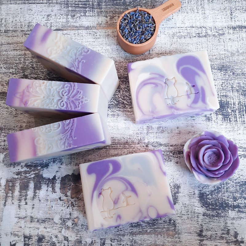 Stress Relief and Balance | Lavender Balancing Soap - Soap - Other Materials 