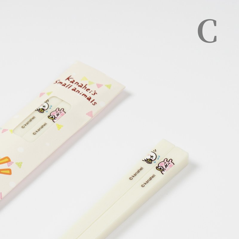 【卡娜赫拉的小動物】316不鏽鋼寶筷 - 筷子/筷架 - 不鏽鋼 白色