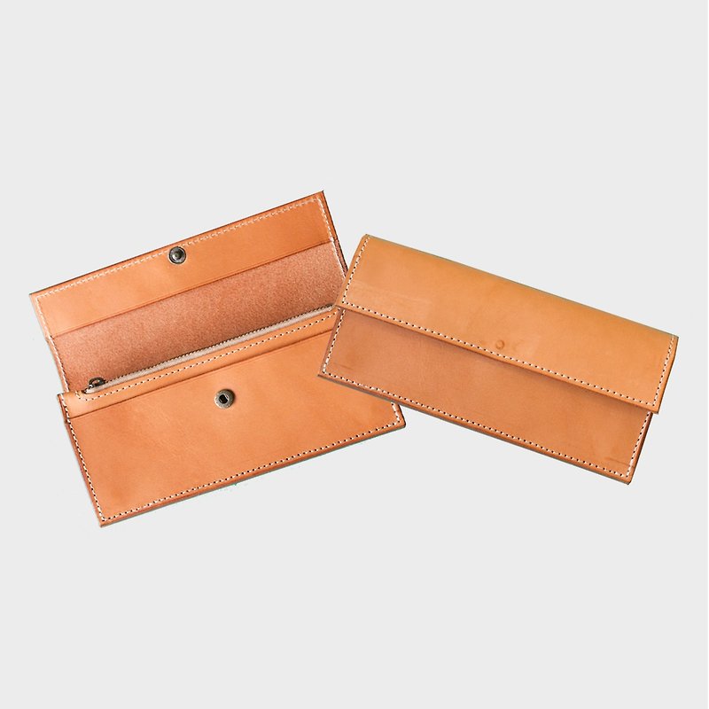 Minimalist Long Clip | Leather Custom | Custom Typing | Wallet | Wallet | - กระเป๋าสตางค์ - หนังแท้ 