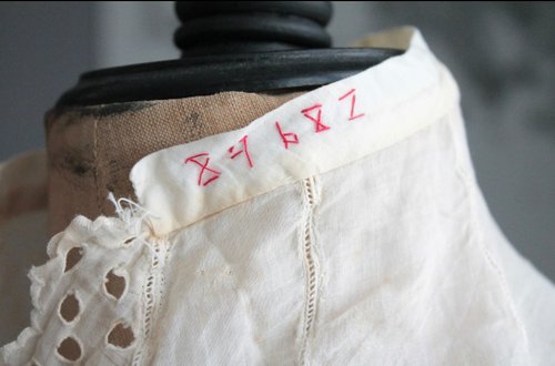 フランス アンティーク レース ストール ショール 付け襟 手刺繍 レース付け襟 ショール ヴェール - フランスアンティーク雑貨