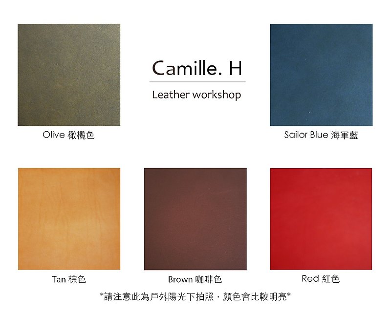 Leather color sample - Other - Genuine Leather Multicolor