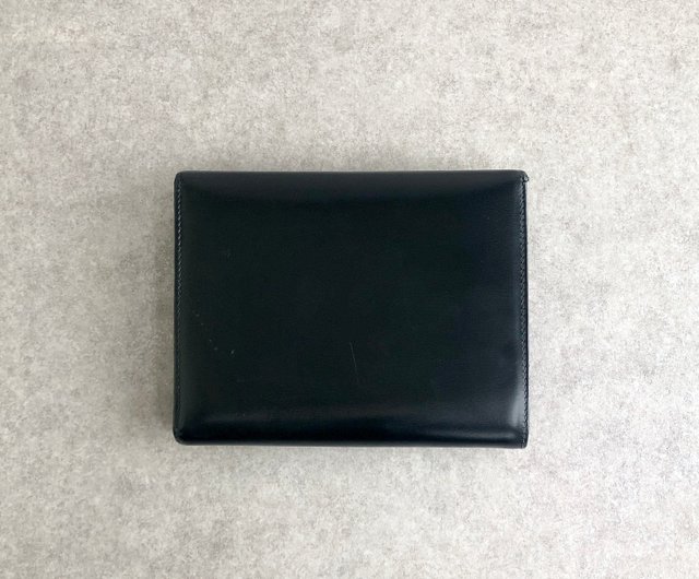 HELMUT LANG black nylon folded wallet archive HELMUT LANG nylon