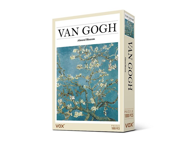 1000 Piece Poster Puzzle--Almond Blossoms By Van Gogh - เกมปริศนา - กระดาษ 