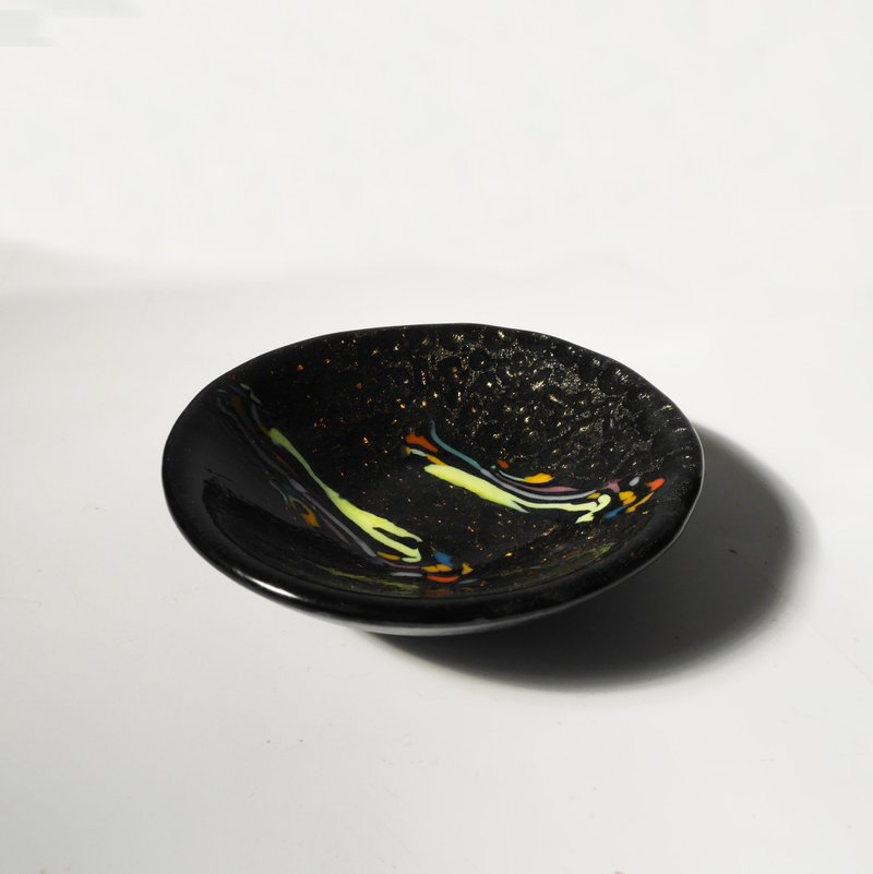 N1-4 餐桌上的生活工藝 –流動的饗宴-琉璃碗 - 盤子/餐盤/盤架 - 玻璃 多色