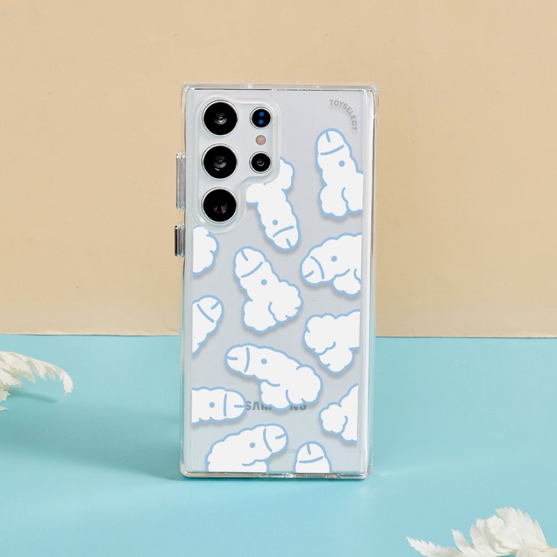 屌面人Lanparman雲朵ㄐㄐ防摔透明SAMSUNG手機殼 - 手機殼/手機套 - 塑膠 多色